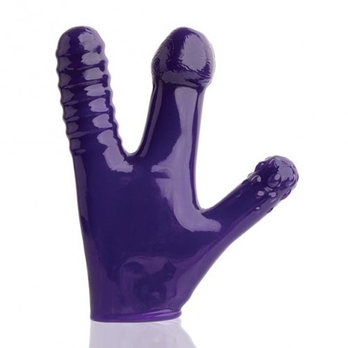 Oxballs Claw Glove Eggplant Sex Toys At Adult Empire