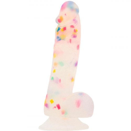 Addiction Party Marty Silicone Confetti Dildo Sex Toys At Adult Empire