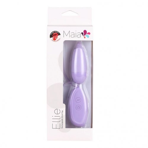 Maia Ellie 10 Function Usb Rechargeable Wired Bullet Vibrator Violet