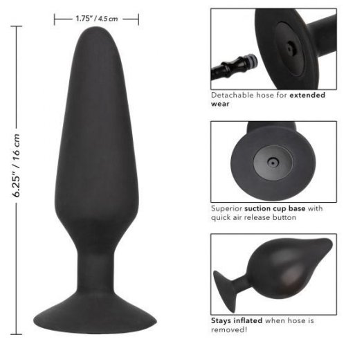 Colt Xxxl Pumper Plug With Detachable Hose Black Sex