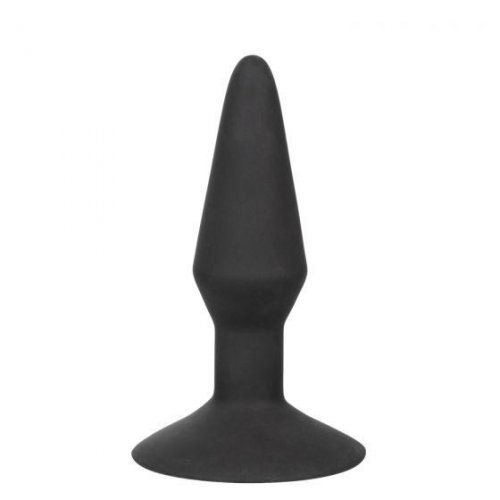 Medium Silicone Inflatable Plug With Removeable Hose Black Sex Toys 1210