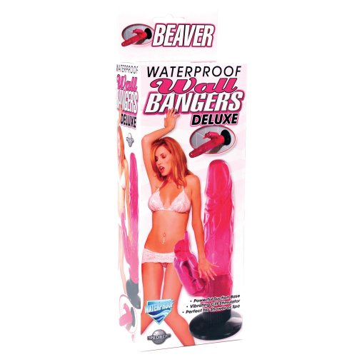 Waterproof Beaver Wall Bangers Vibrator Pink Sex Toys