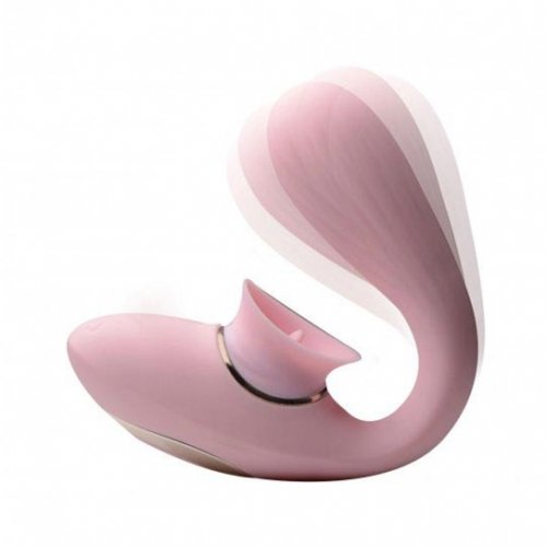Inmi Vibrassage Pleasure Bender Bendable 2 In 1 Vibe Pink Sex Toys