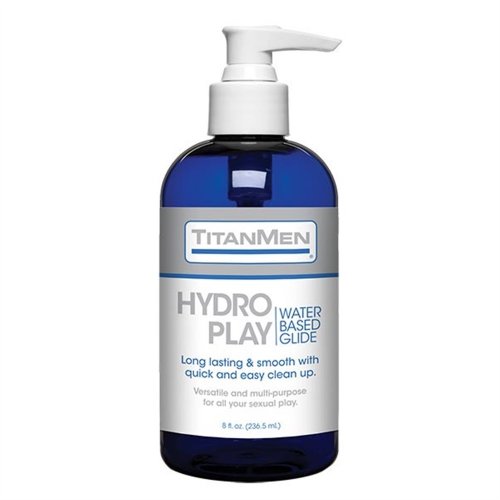 TitanMen: Hydro Play Water Based Lubricant Glide - 8oz Pump 1 Product Image