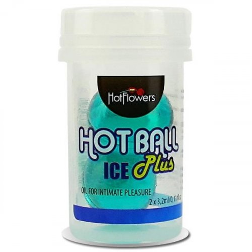 Hot Balls Plus - Ice - 2 Lube Balls 1 Product Image