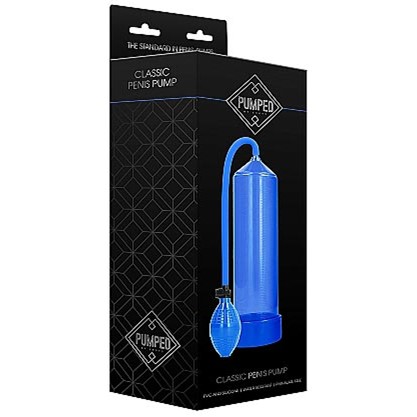 Pumped: Classic Penis Pump - Blue 2 Product Image