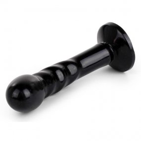 Tantus: Compact Silicone Dildo and Prostate Toy - Black Sex Toy