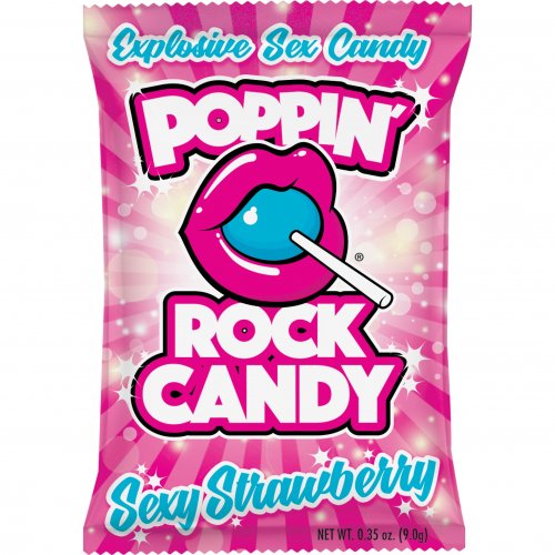 Rock Candy - Poppin' Rock Candy Explosive Oral Sex Candy - Sexy Strawberry 1 Product Image