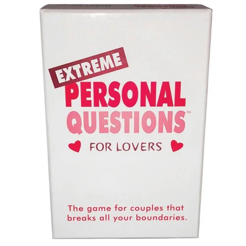 Extreme Personal Questions for Lovers Couples Game 2 Product Image