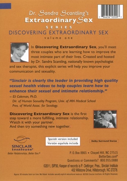 Dr. Sandra Scantling&#39;s Extraordinary Sex #1 - Discovering Extraordinary Sex