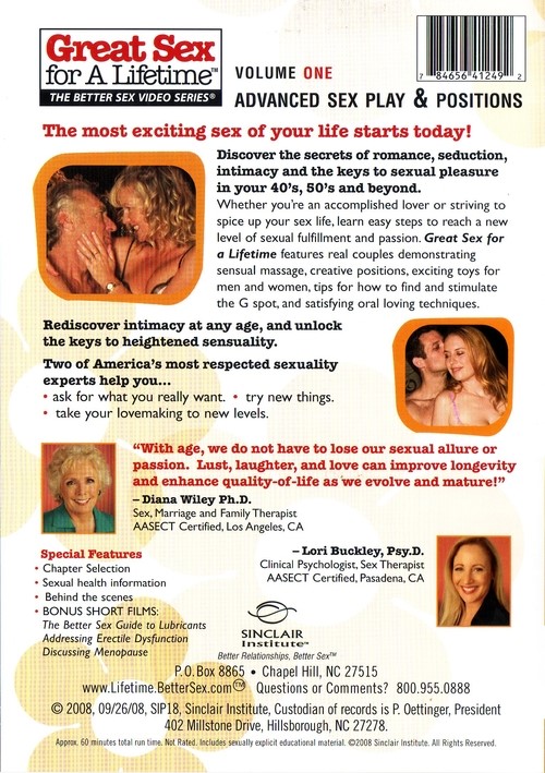 Great Sex For A Lifetime #1 - Advanced Sex Play and Positions (Spanish Version / Version Espanola)