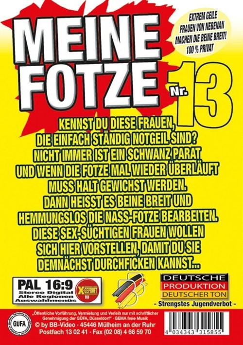 Meine Fotze (My Cunt) #13