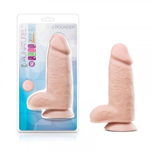 Au Naturel 2 75 Pounder Suction Cup Dildo Vanilla Sex Toys At