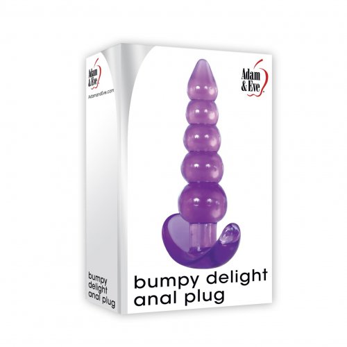 Adam And Eve Bumpy Anal Delight Purple Sex Toys And Adult Novelties