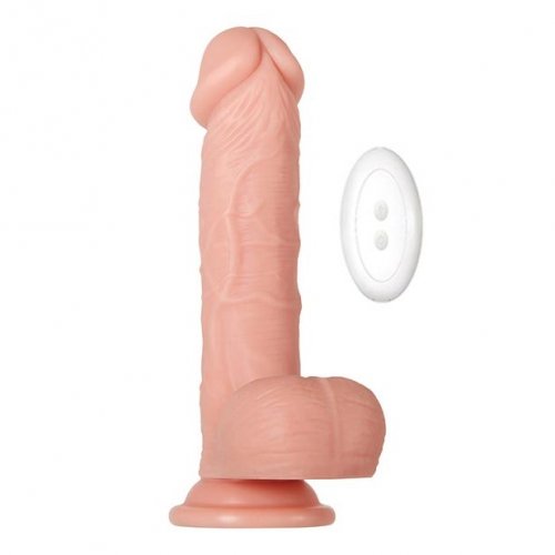 Adam S Warming Rotating Power Boost Dildo With Remote