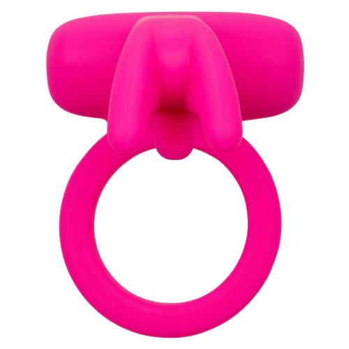 Silicone Rechargeable Triple Clit Flicker Couple S Enhancer Cock Ring Pink Sex Toys At Adult