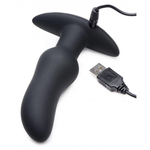 Voice Activated 10x Vibrating Prostate Plug With Remote