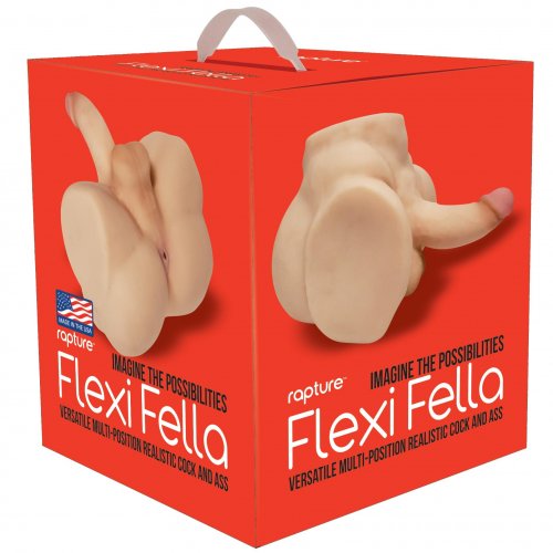 Flexi Fella Multi Position Realistic Cock And Ass Sex Toys At Adult