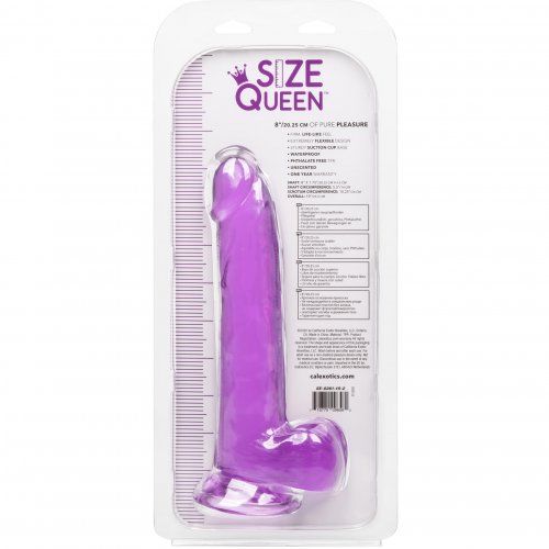 Size Queen 8 Suction Cup Dildo Purple Sex Toys At Adult Empire