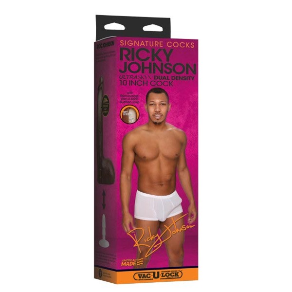 Signature Cocks Ricky Johnson 10 Ultraskyn Cock With Removable Vac U 