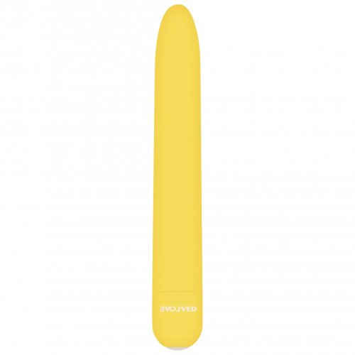 Evolved Sunny Sensations Rechargeable Vibrator Yellow Sex Toys