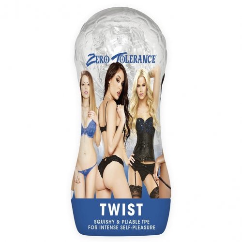 Zero Tolerance Clear Twist Stroker Sex Toys And Adult