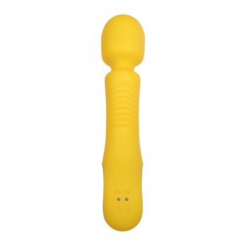 Evolved Buttercup Wand Vibrator Yellow Sex Toys