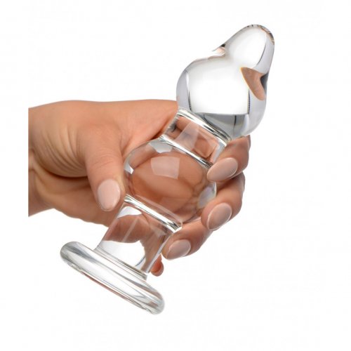 Prisms Param Glass Anal Plug Clear Sex Toys At Adult