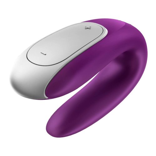 Satisfyer Double Fun Silicone Rechargeable Dual Vibrator