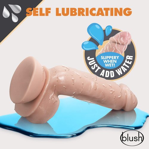 Dr Skin Glide Self Lubricating 85 Dildo Vanilla Sex Toys At Adult Empire