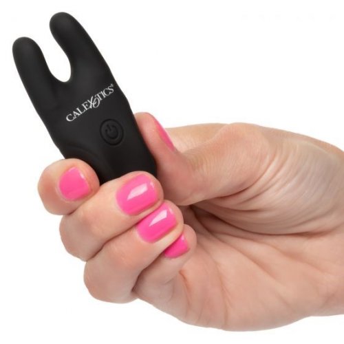 Silicone Remote Vibrating Nipple Clamps Black Sex Toys At Adult Empire