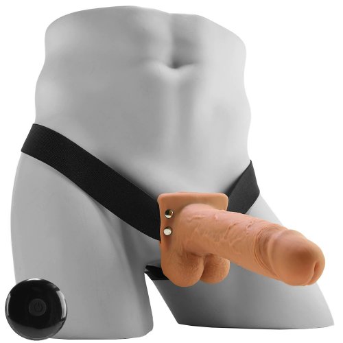 Fetish Fantasy Series 7 Hollow Strap On With Remote Tan Sex Toys And Adult Novelties Adult