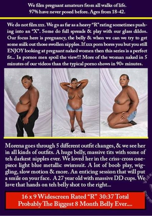 Morena - Huge 8 Month Belly