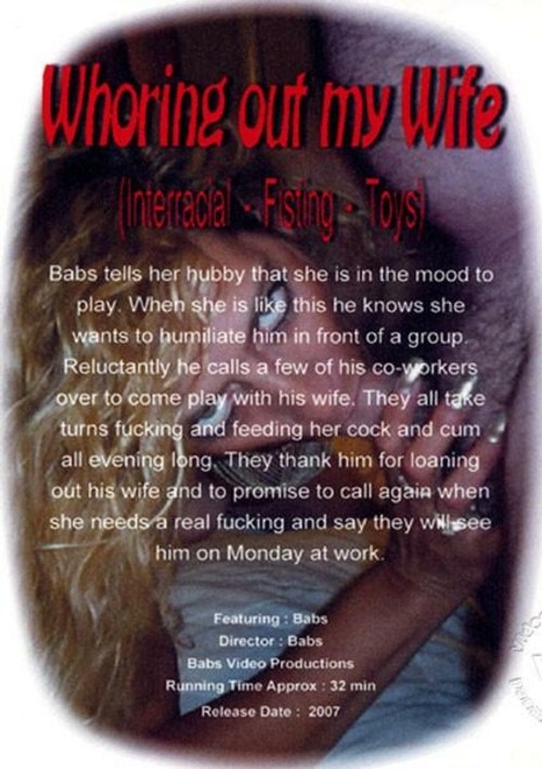 Whoring Out My Wife