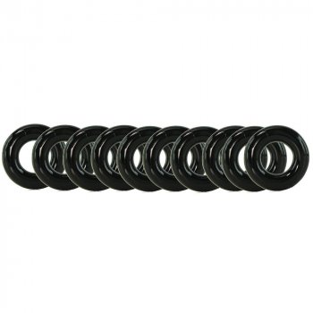 Nasstoys: My Ten Erection Rings - Tight Firm Rings - Black Image