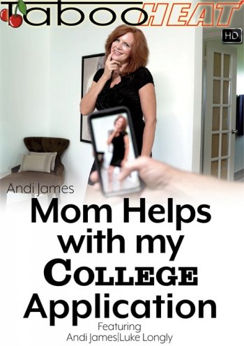 Mom Helps with My College Application. 