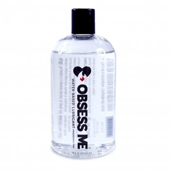 Obsess Me Water Based Lubricant / Lube - 16oz Image