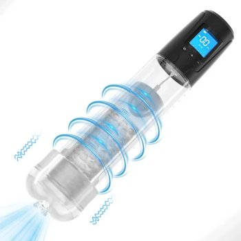Calvin 2-In-1 Penis Exerciser Pump & Male Masturbator Image