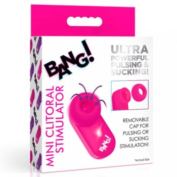 Bang! Mini Clitoral Stimulator - Pink Image