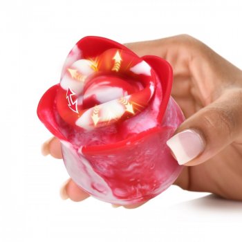 Lickgasm Sweet Kiss Kissing and Vibrating Clitoral Stimulator - Swirl Image