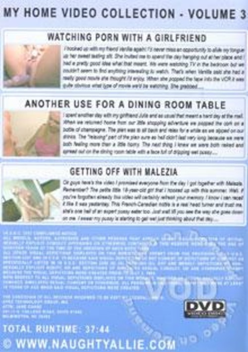 NaughtyAllie - My Home Video Collection Volume 3