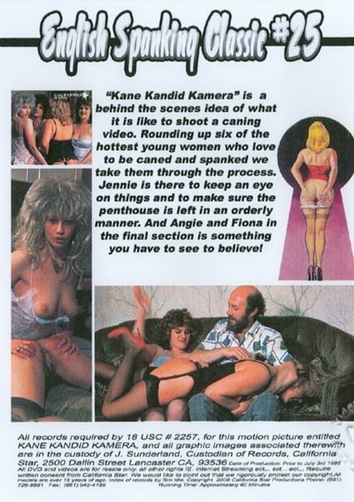 English Spanking Classic #25 - Kane Kandid Kamera