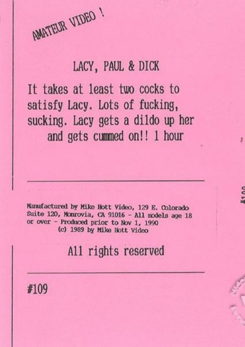 Lacy, Paul &amp; Rick