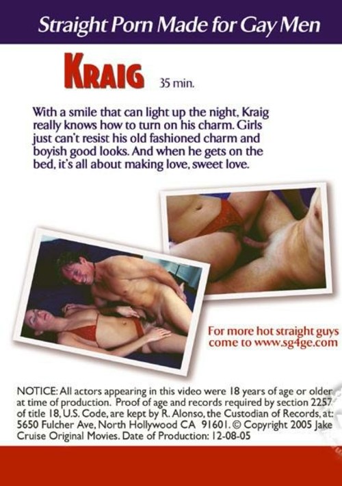 Straight Guys For Gay Eyes &amp; For Women Too! - Kraig