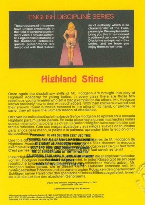 Highland Sting Part 1 &amp; 2