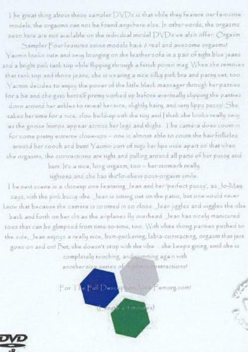 Orgasm Sampler Four