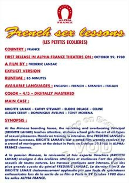 French Sex Lessons (French Language)