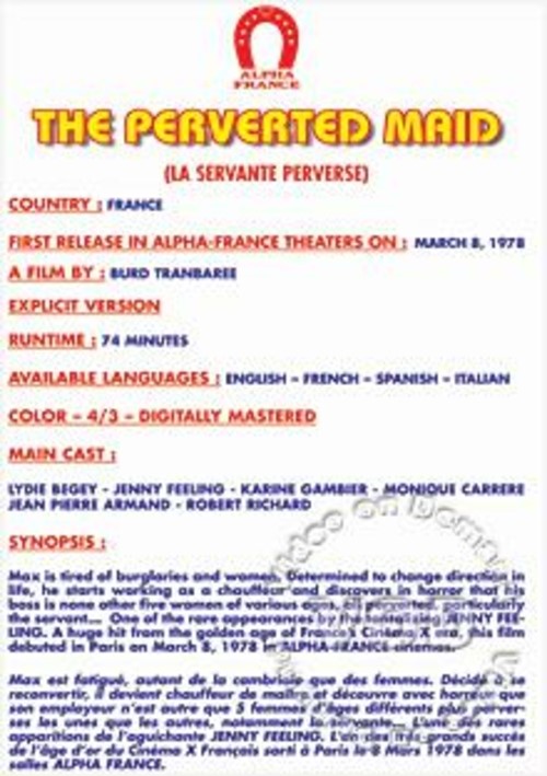 The Perverted Maid (French Language)