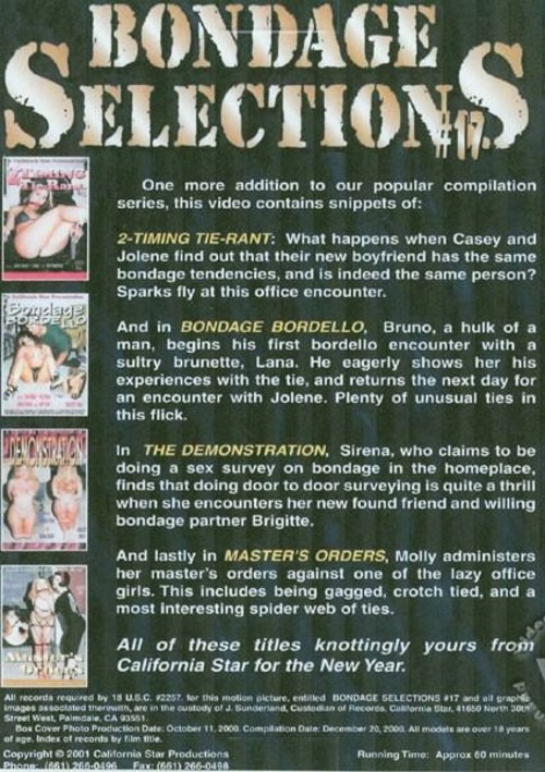 Bondage Selections 17