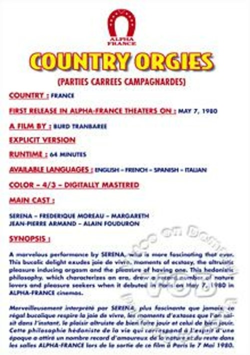 Country Orgies (French Language)